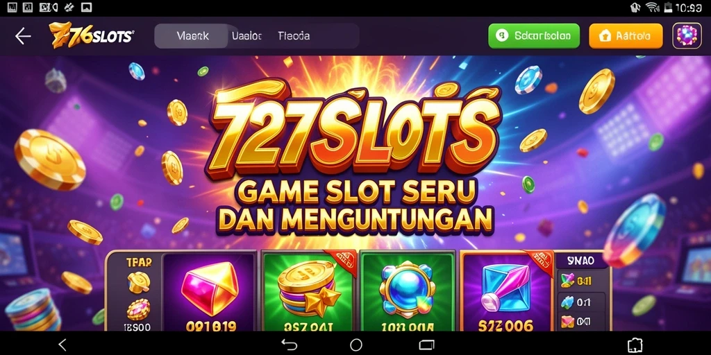 Gambaran gameplay seru dari 7276SLOTS dengan tema slot menawan.