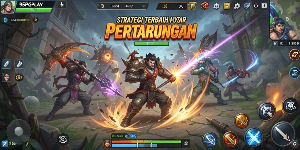 Tampilan gameplay seru di 95PGPLAY dengan strategi mendalam.