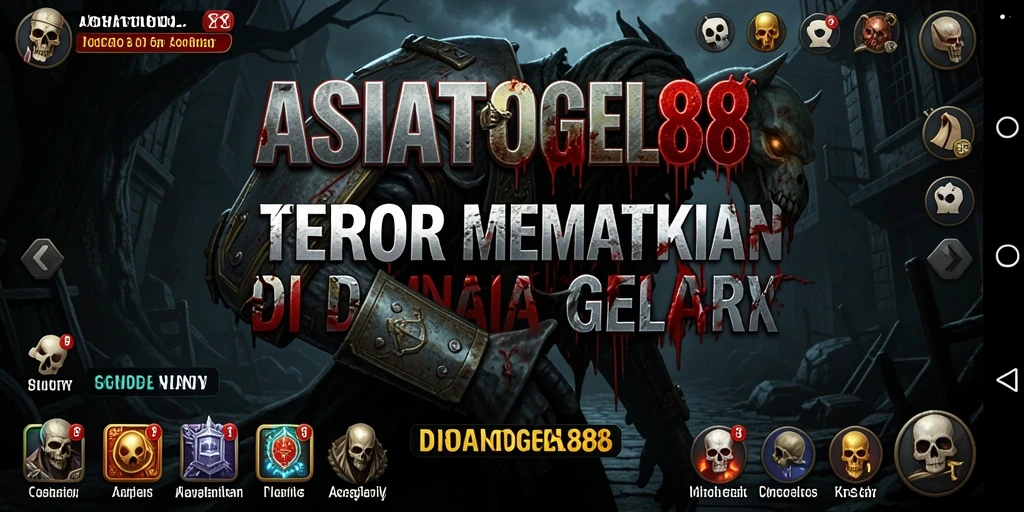 Tampilan gameplay ASIATOGEL88 yang menegangkan dan menyeramkan.