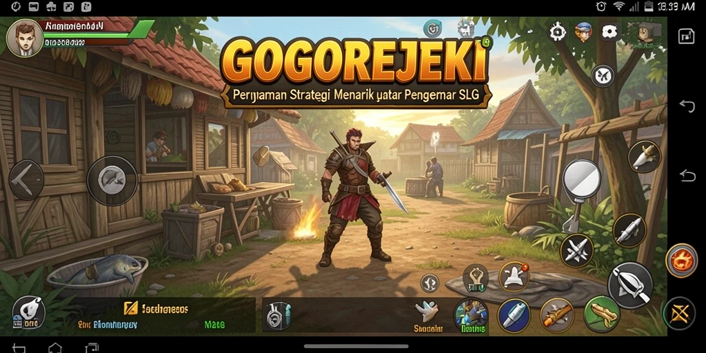 Screenshot GOGOREJEKI menampilkan aksi gameplay strategi yang mendebarkan.