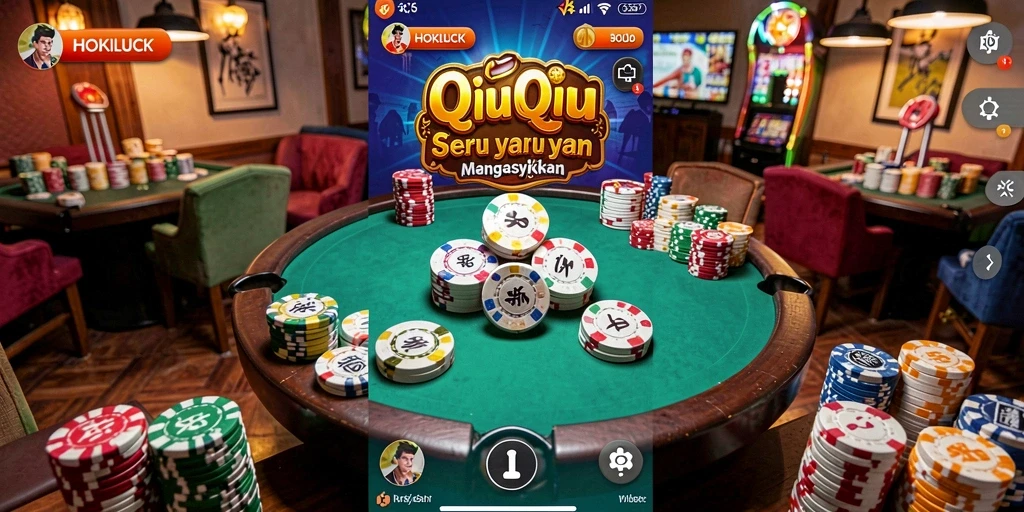 Gameplay QiuQiu yang seru dan menegangkan di HOKILUCK.