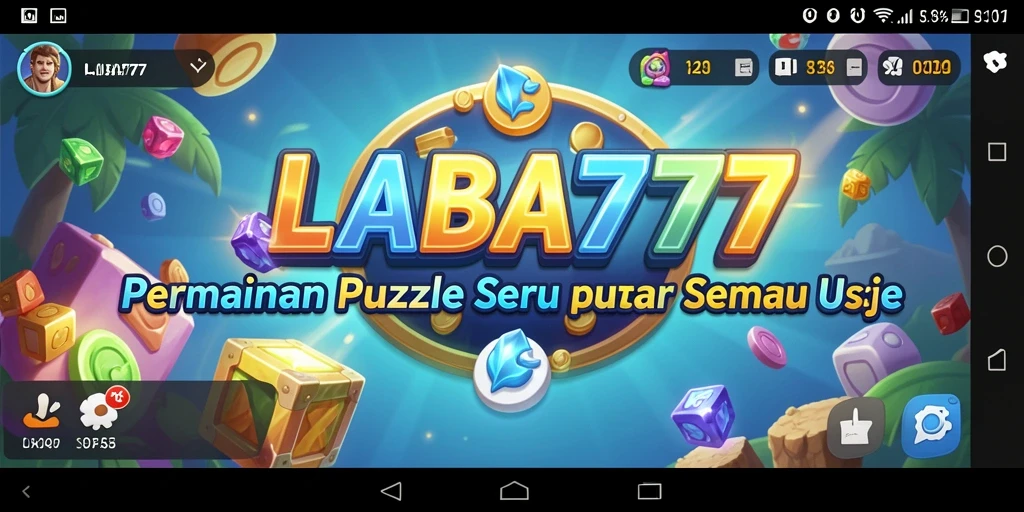 Tampilan gameplay LABA777 yang menarik dan penuh warna.