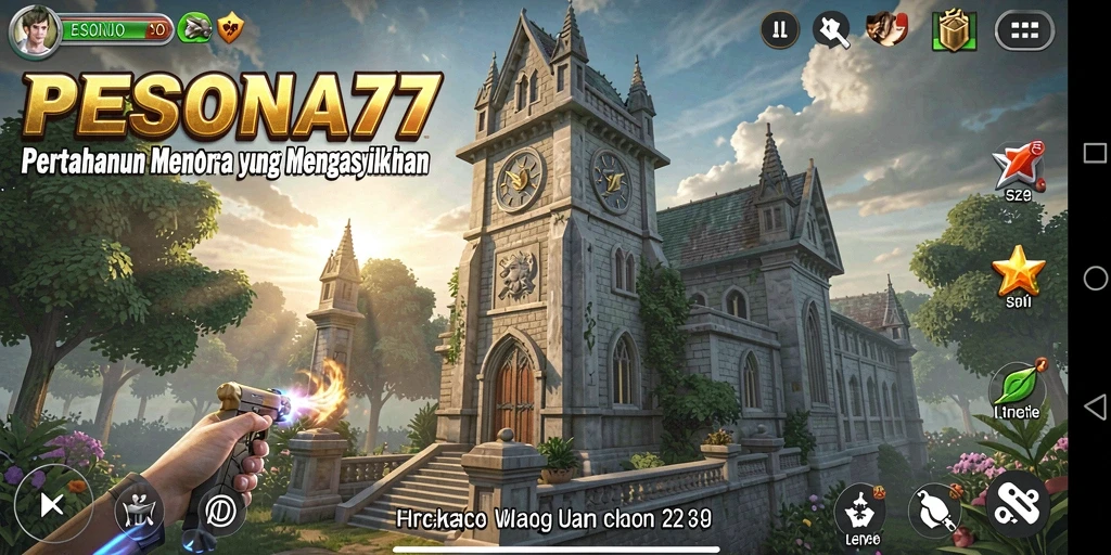 Gameplay menegangkan dalam pertahanan menara penuh taktik.
