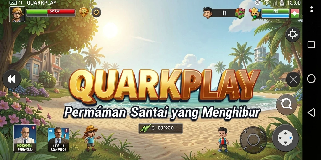 Screenshot utama QUARKPLAY menampilkan gameplay yang memikat dan menyenangkan.
