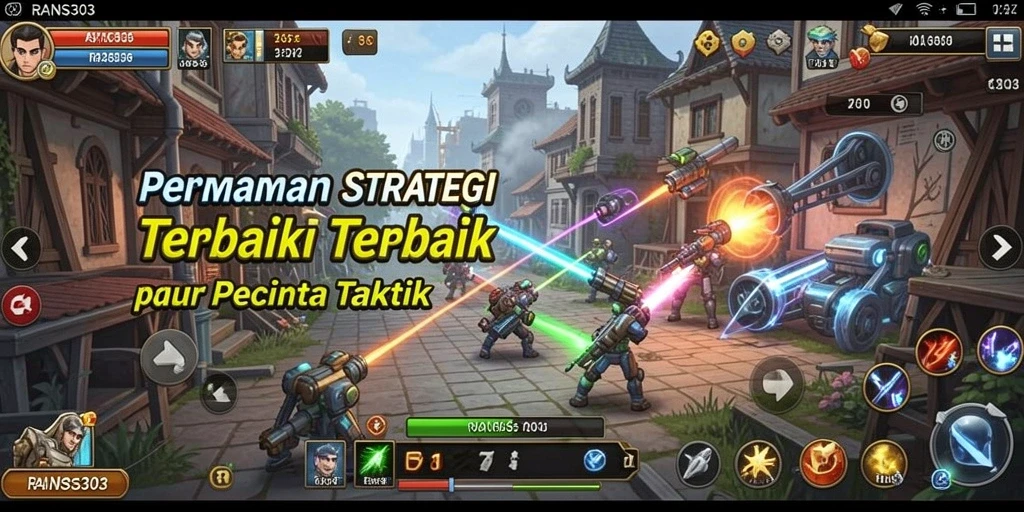 Tampilan menarik dari gameplay strategis RANS303 yang menguji kecerdasan pemain.