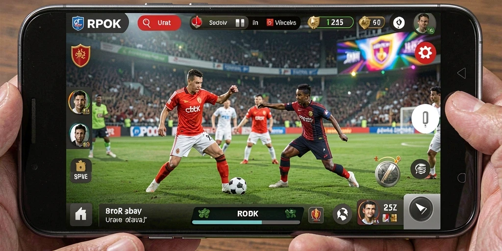 Tampilan screenshot gameplay RPOK menunjukkan fitur taruhan olahraga yang menarik.