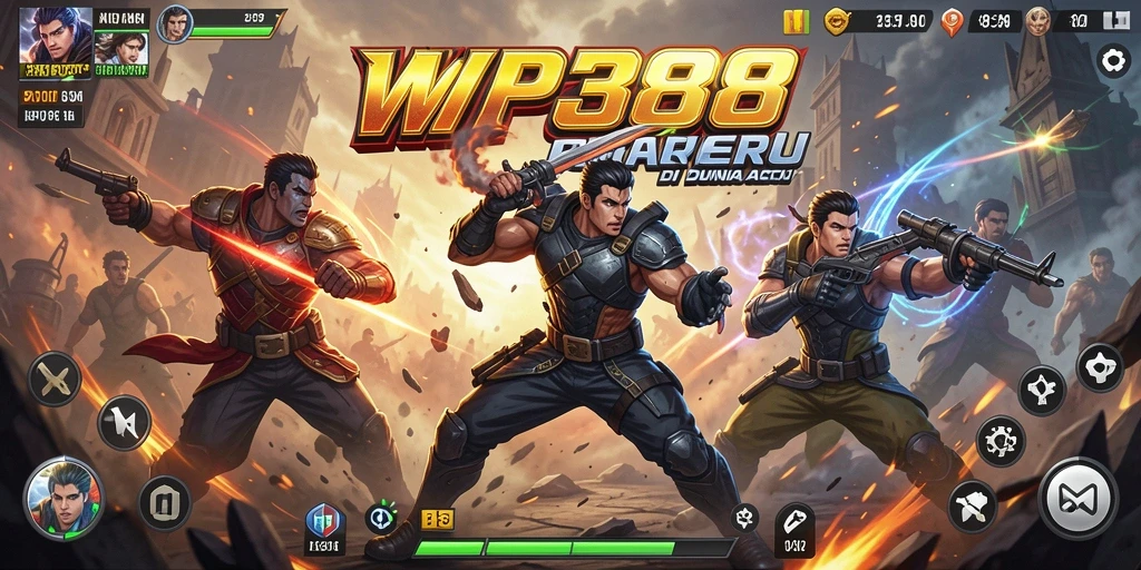 Tampilan gameplay WP888 yang seru dan penuh aksi.