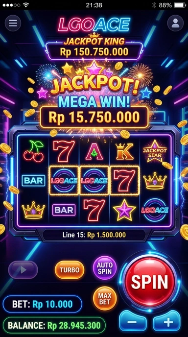 Proses unduh aplikasi cepat di lgoace.