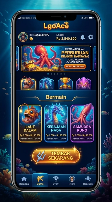 Beragam kategori aplikasi tersedia di lgoace.